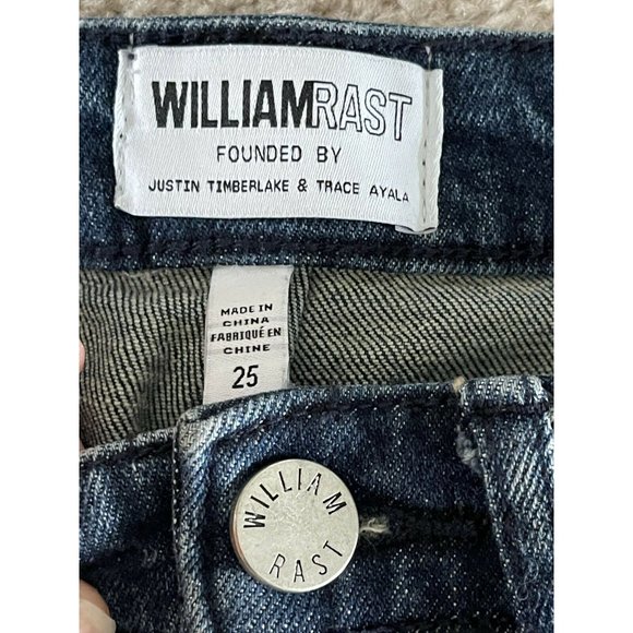 William Rast‎ So Cheeky High Rise Straight Jeans Blue 25 30061896 $89.50 - Picture 3 of 10